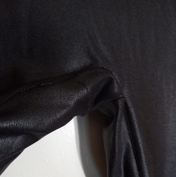 Spanx faux leather compression leggings women size small - Picture 5 of 9